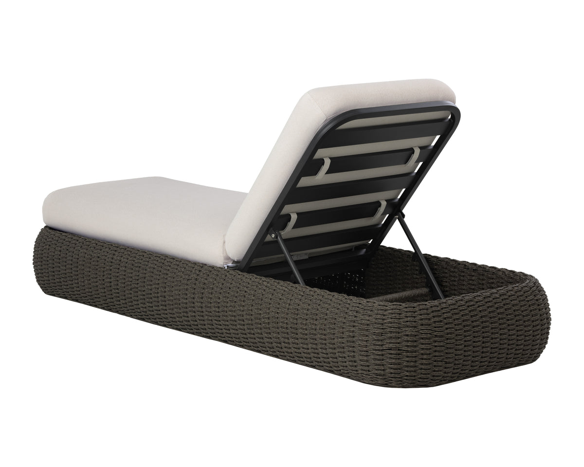 Barcelona Lounger - Grey