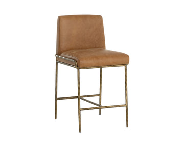 Lathan Counter Stool-Tan #3