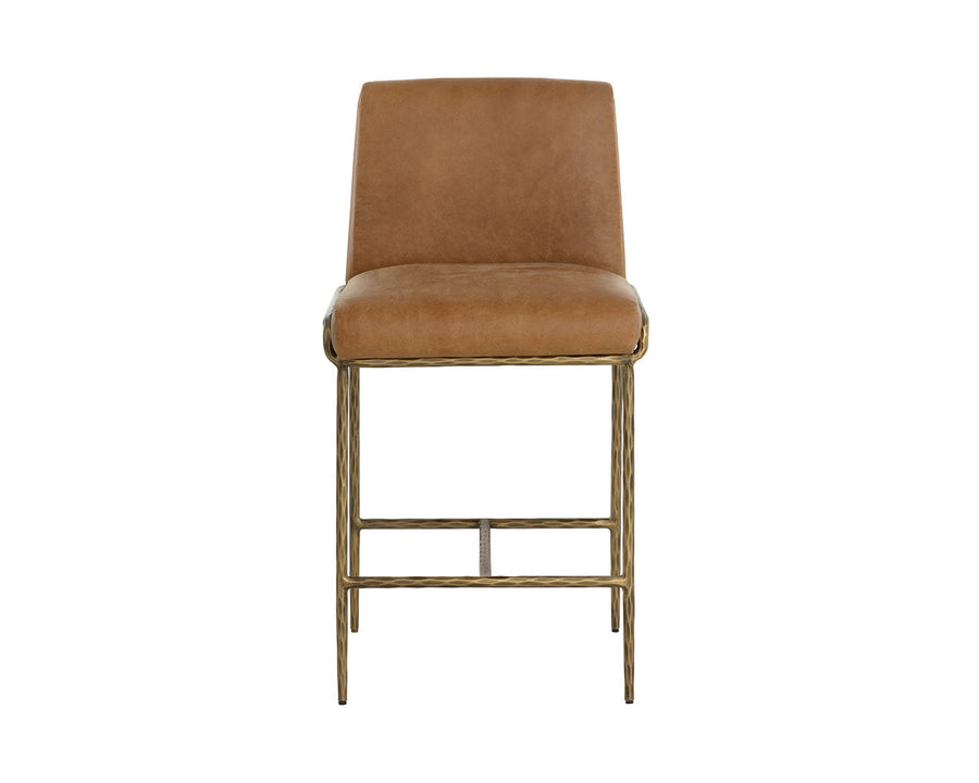 Lathan Counter Stool-Tan #3