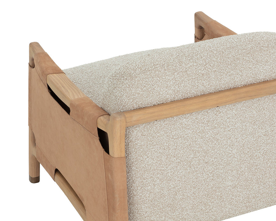 Calloway Lounge Chair - Light Oak