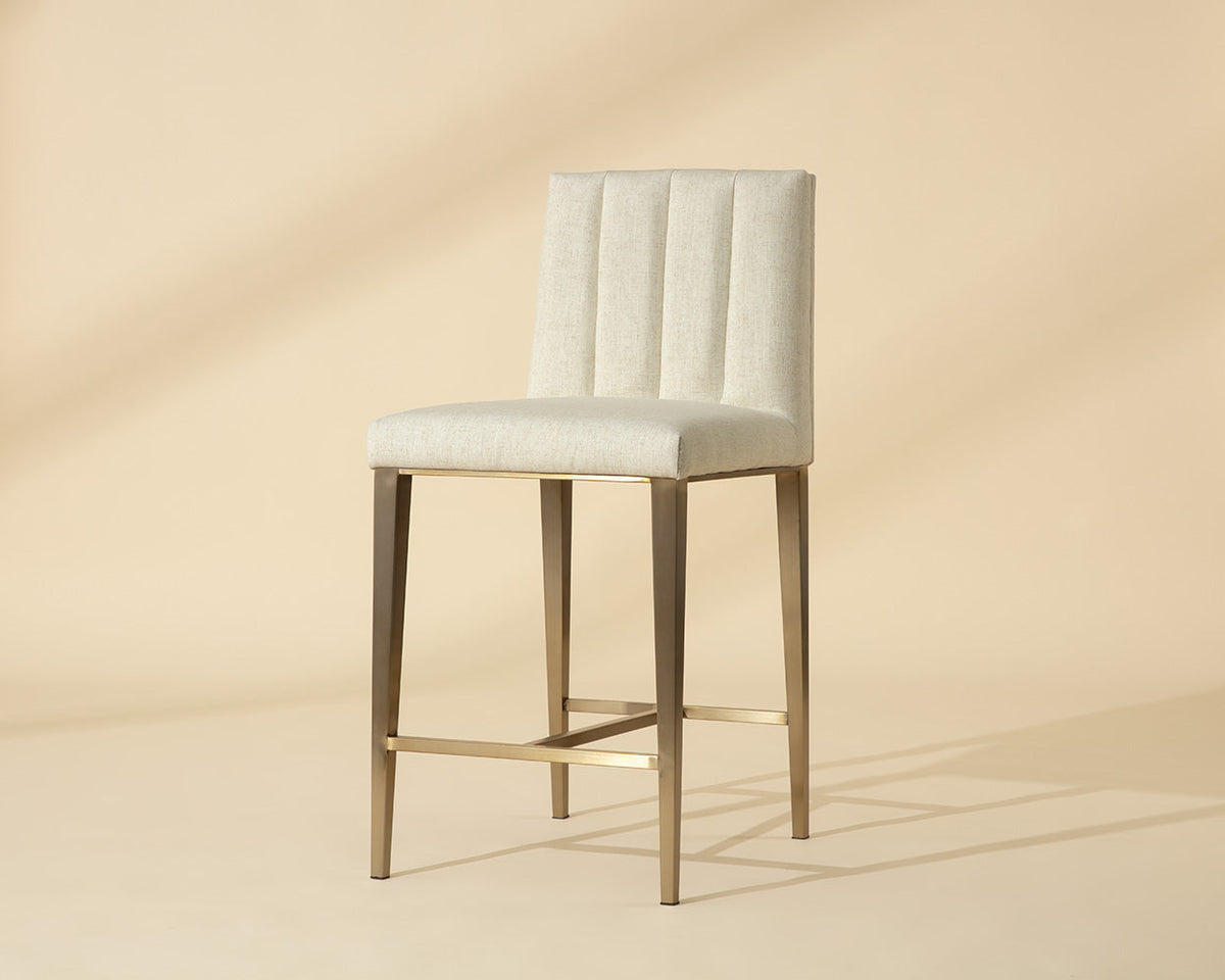 Wilbur Counter Stool-Geralt Linen