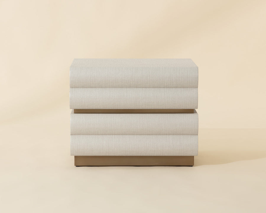 Subira Nightstand-Cream