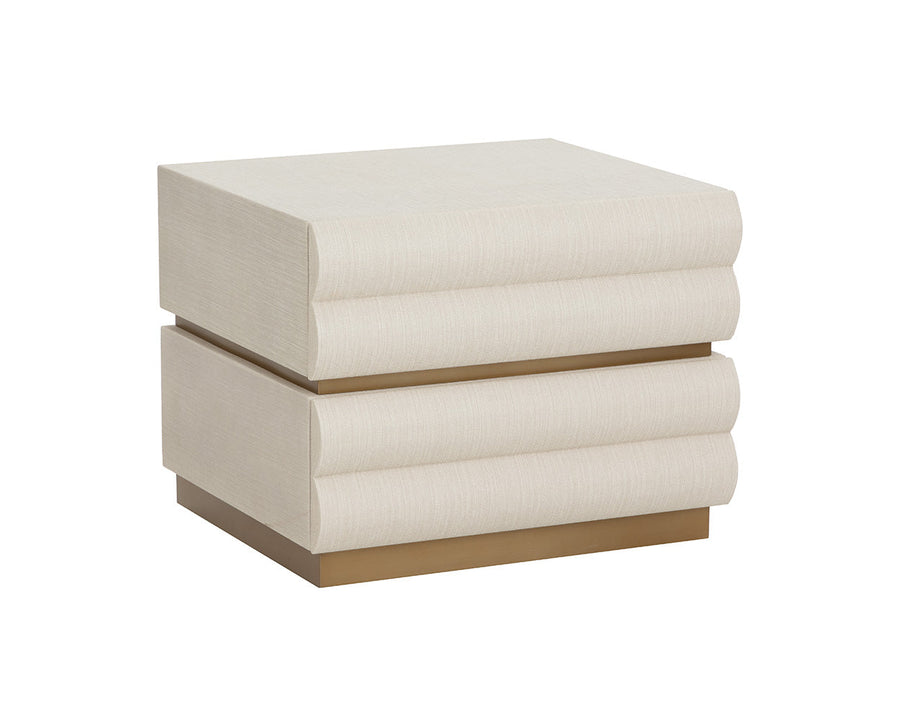 Subira Nightstand-Cream