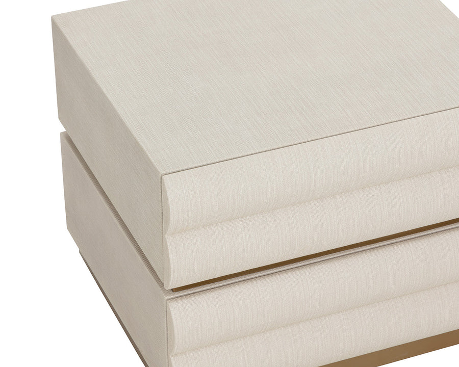 Subira Nightstand-Cream