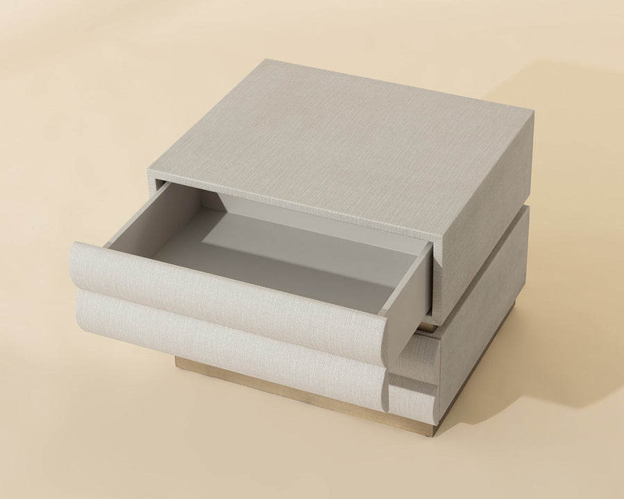 Subira Nightstand-Cream