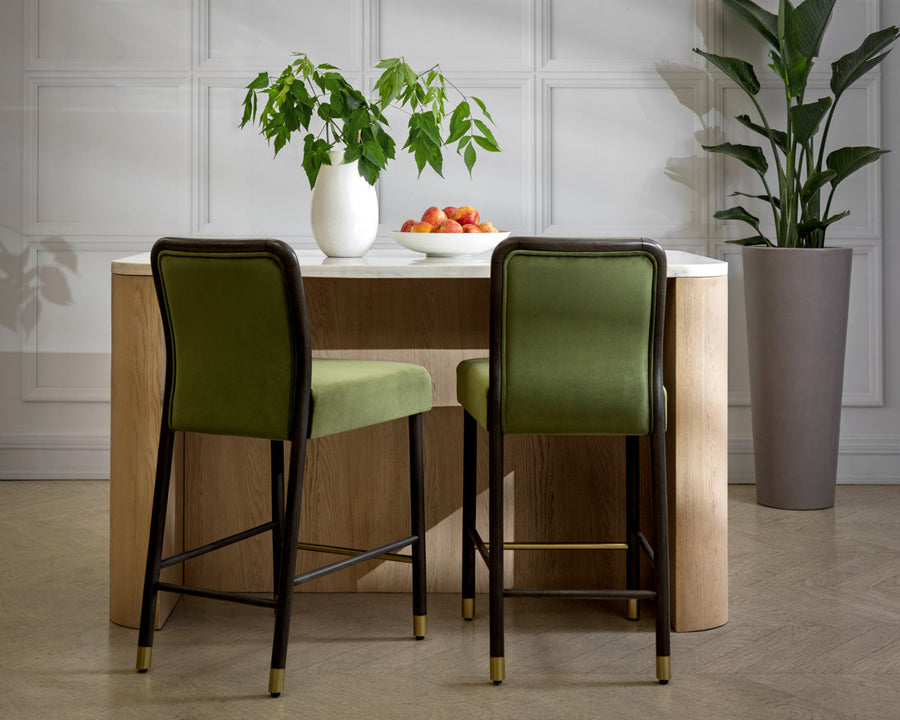 Jeno Counter Stool-Meg Olive
