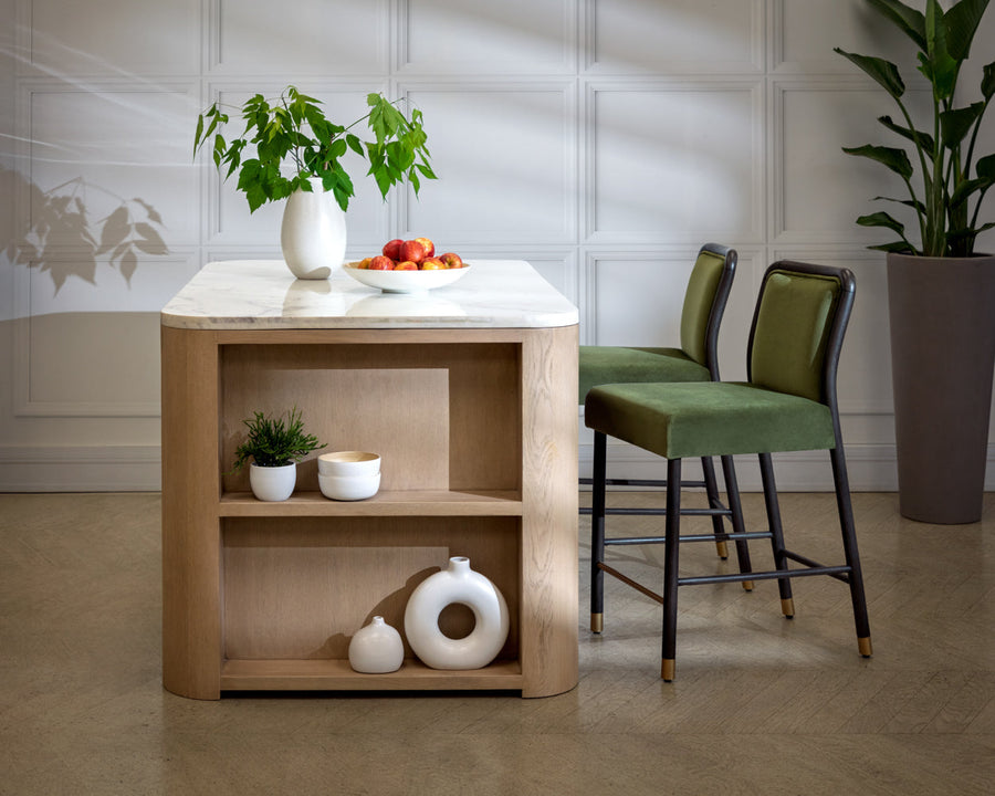 Jeno Counter Stool-Meg Olive