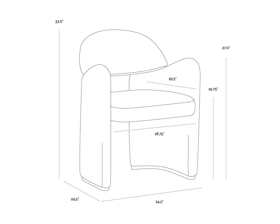 Snowden Dining Armchair