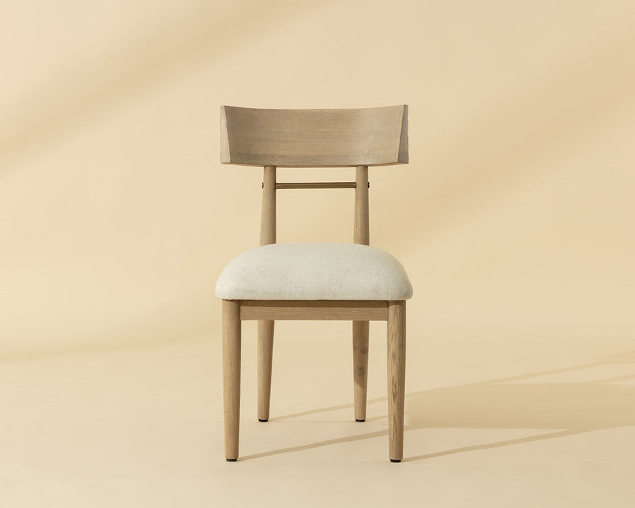Florian Dining Chair - Light Oak- Set of 2