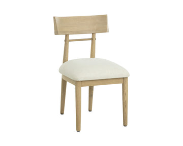 Florian Dining Chair - Light Oak- Set of 2