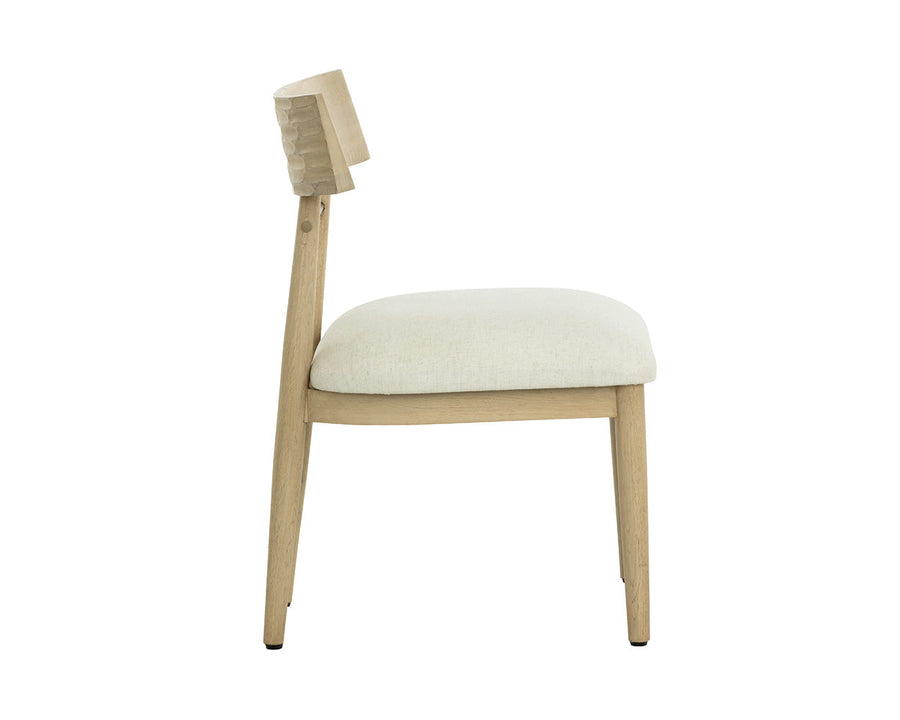 Florian Dining Chair - Light Oak- Set of 2