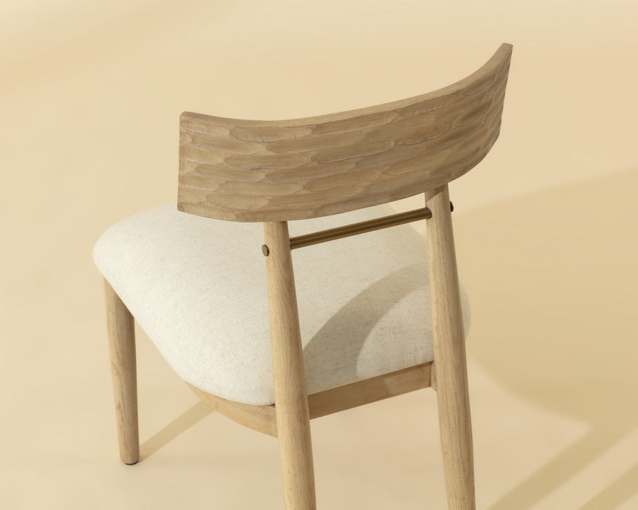 Florian Dining Chair - Light Oak- Set of 2