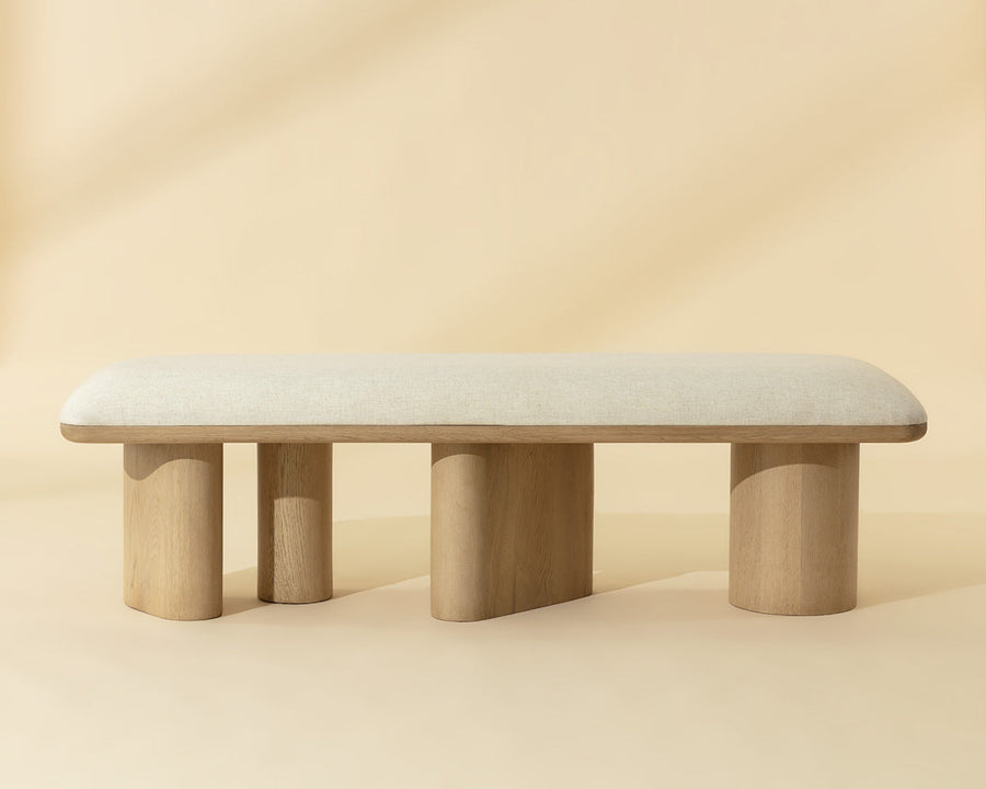 Hiro Bench - Light Oak