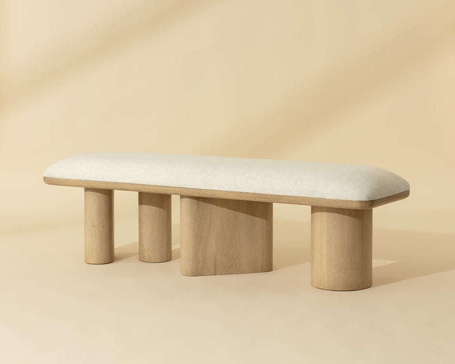 Hiro Bench - Light Oak