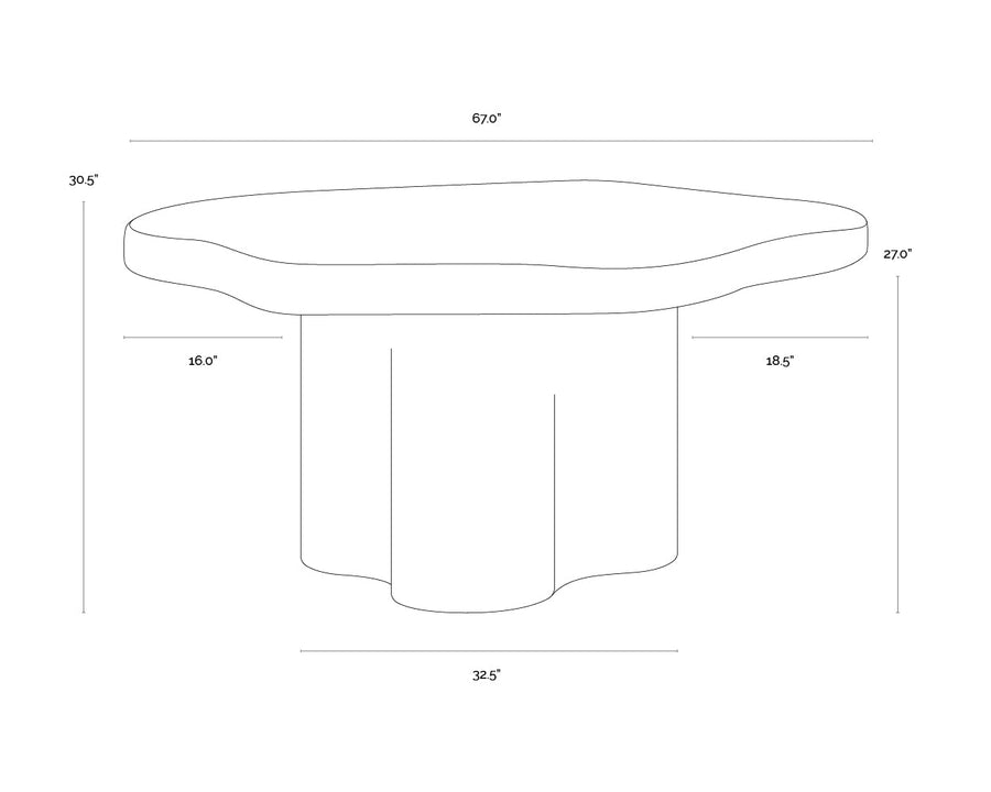 Bellona Dining Table - 67