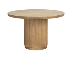 Kalla Dining Table - 48" - Round-Rustic Oak