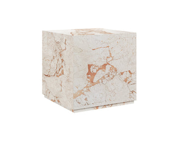 Laros End Table-Cream