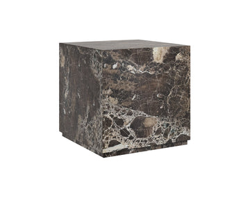Laros End Table-Brown