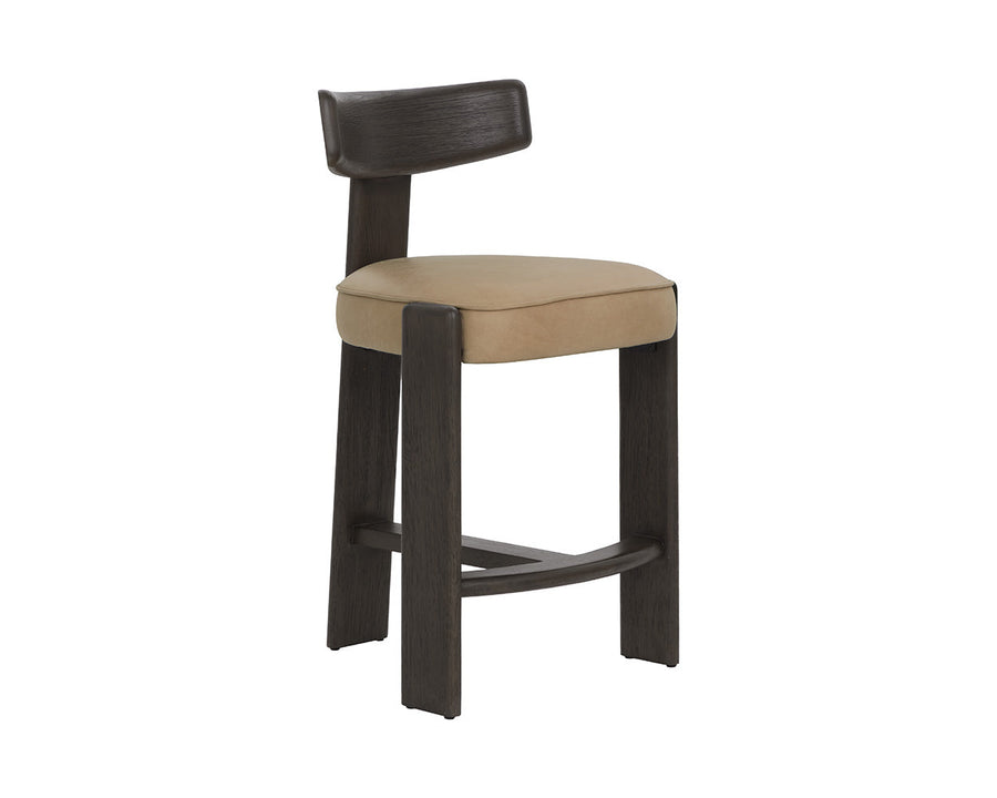 Horton Counter Stool - Dark Brown