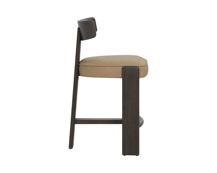 Horton Counter Stool - Dark Brown