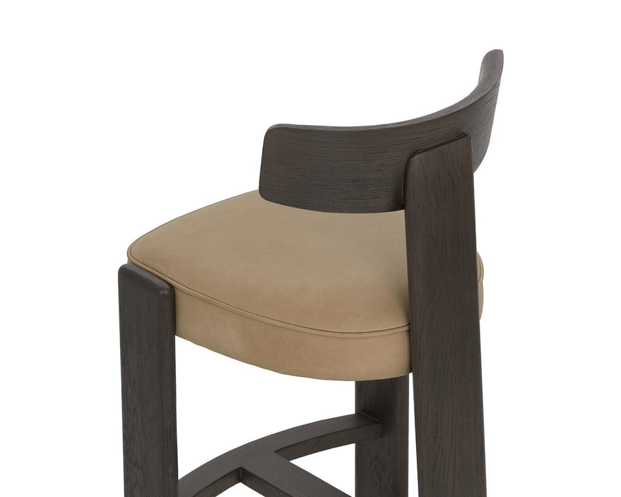Horton Counter Stool - Dark Brown