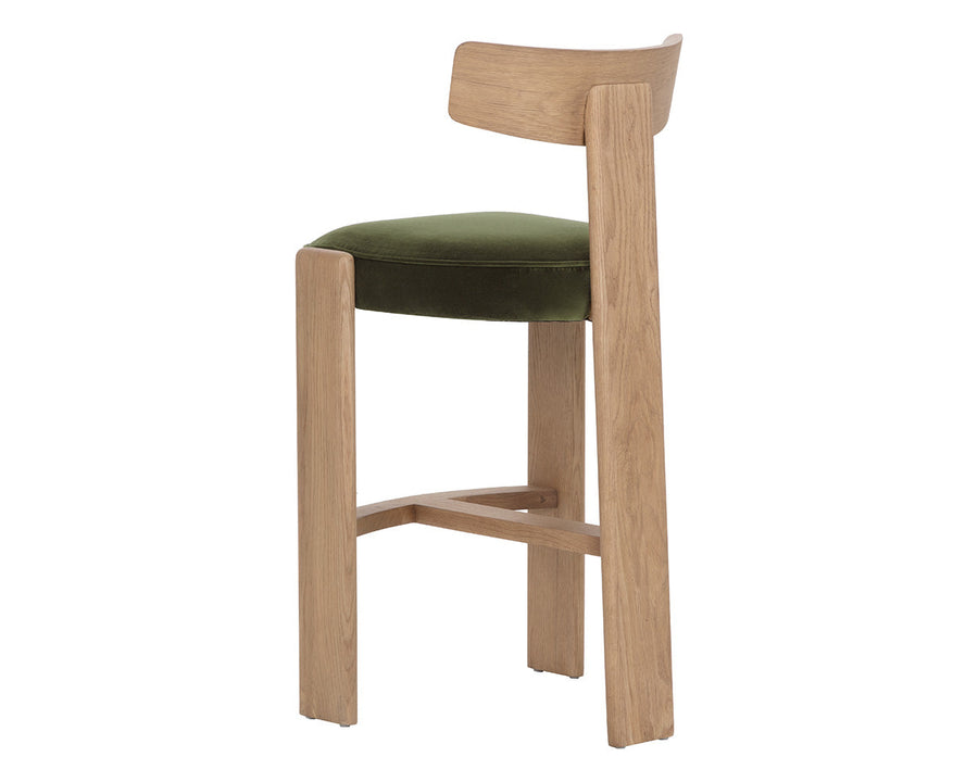 Horton Barstool - Rustic Oak
