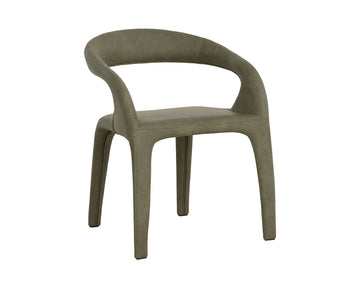 Atika Dining Armchair-Ivanhoe Pine