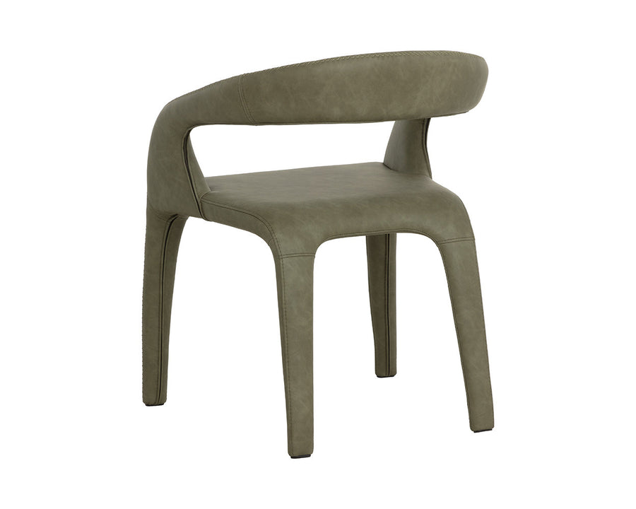 Atika Dining Armchair-Ivanhoe Pine