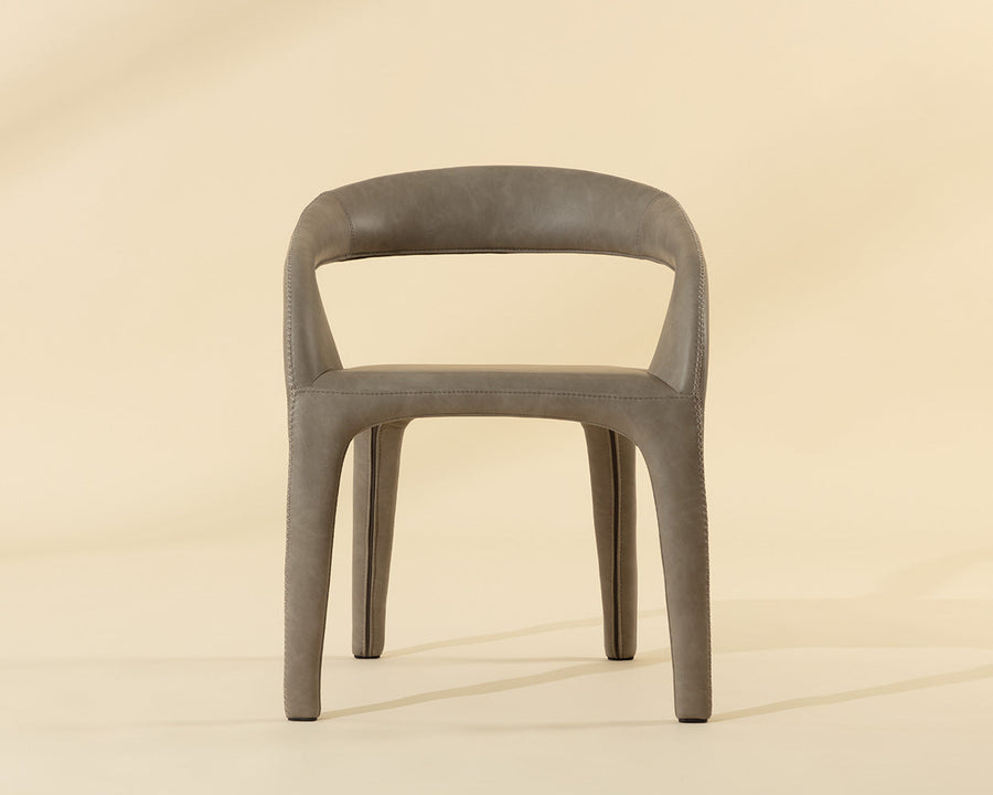 Atika Dining Armchair-Ivanhoe Mineral