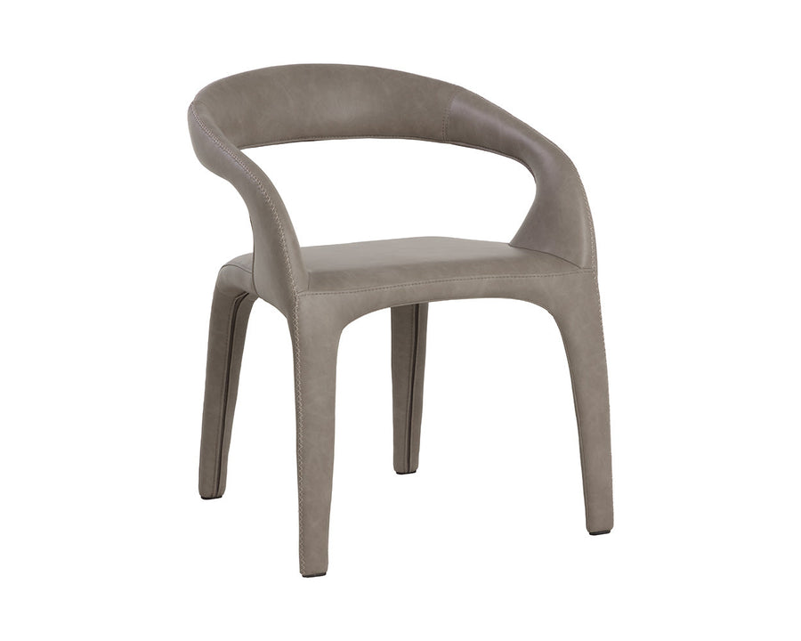 Atika Dining Armchair-Ivanhoe Mineral