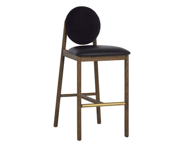 Orabell Barstool-Bravo Black / Abbington Black