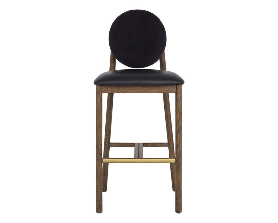 Orabell Barstool-Bravo Black / Abbington Black