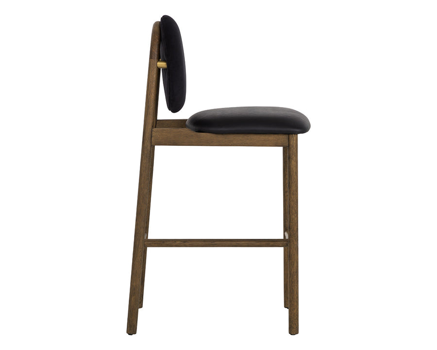 Orabell Barstool-Bravo Black / Abbington Black