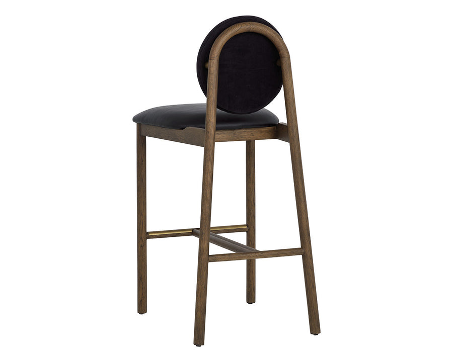 Orabell Barstool-Bravo Black / Abbington Black