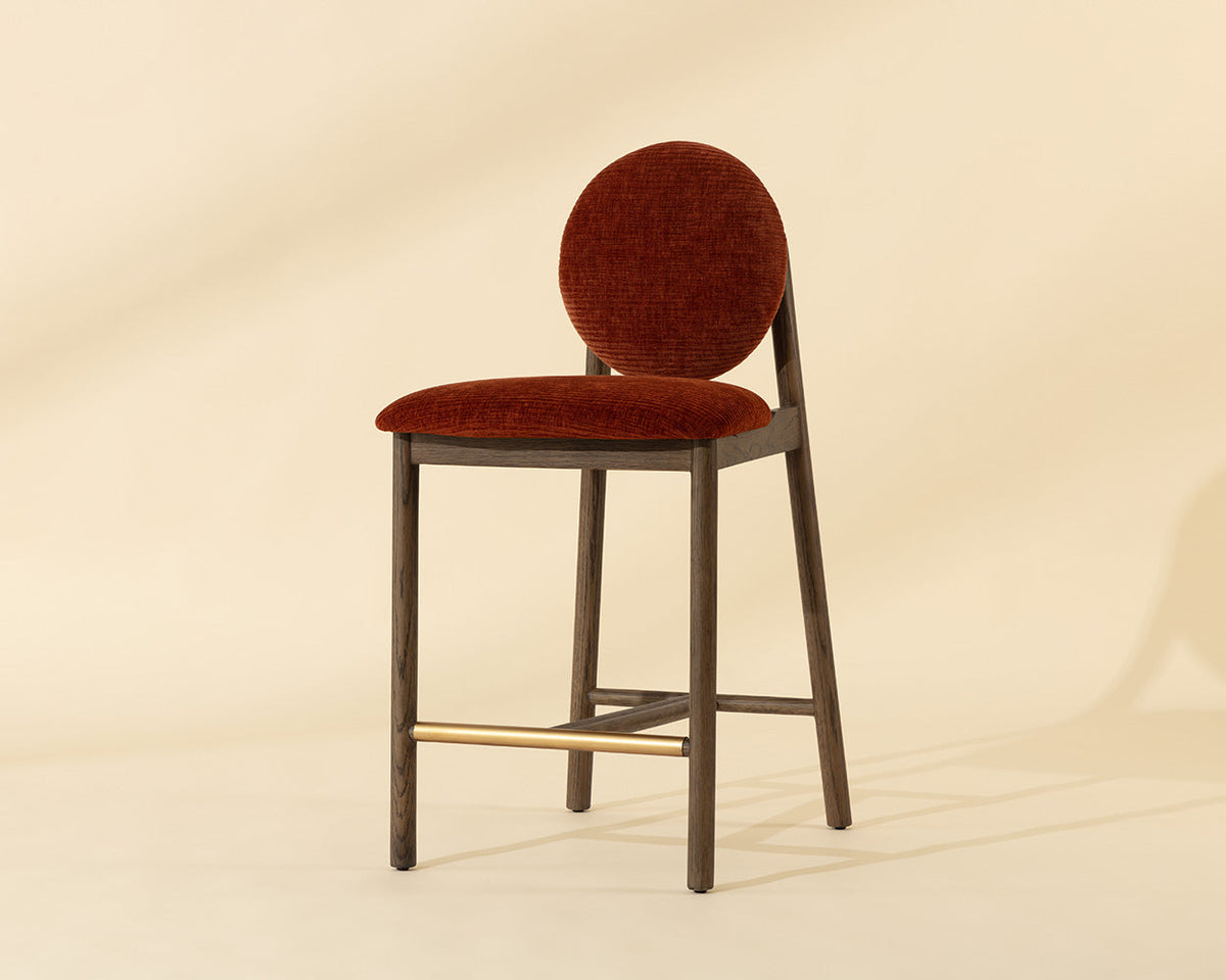 Orabell Counter Stool-Opera Spice