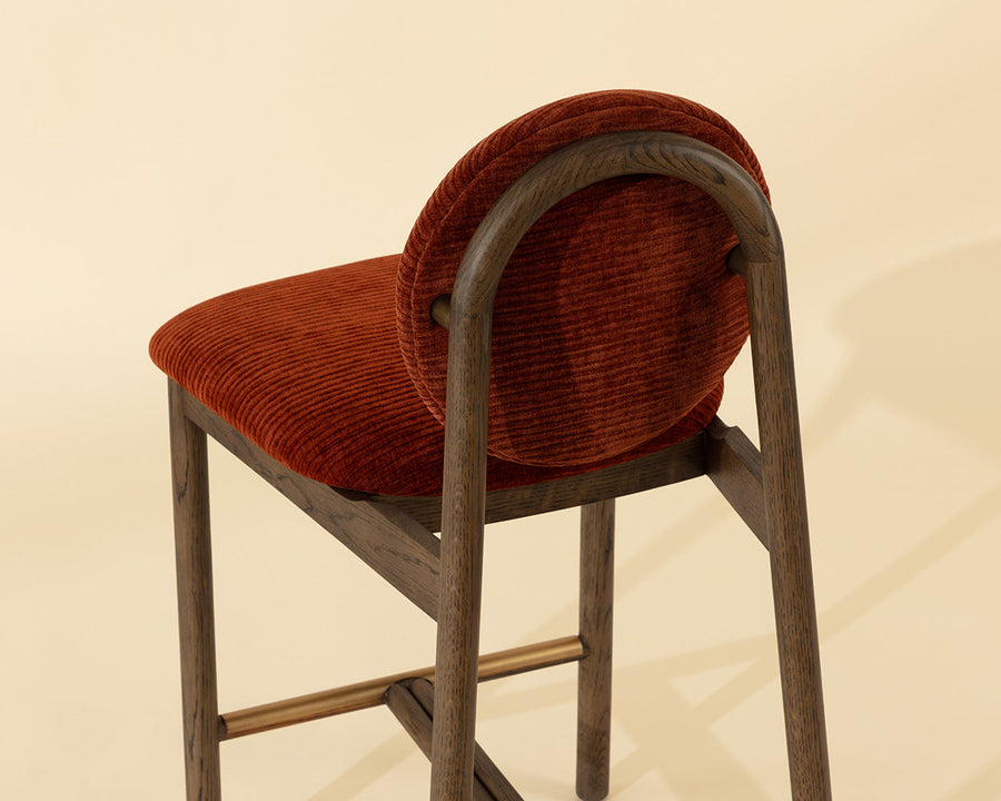 Orabell Counter Stool-Opera Spice