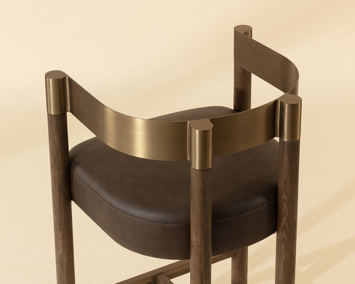 Manolo Barstool-Eglinton Espresso