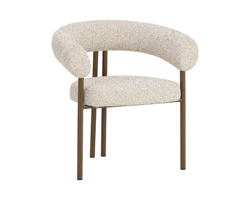Oniva Dining Armchair - Antique Bronze