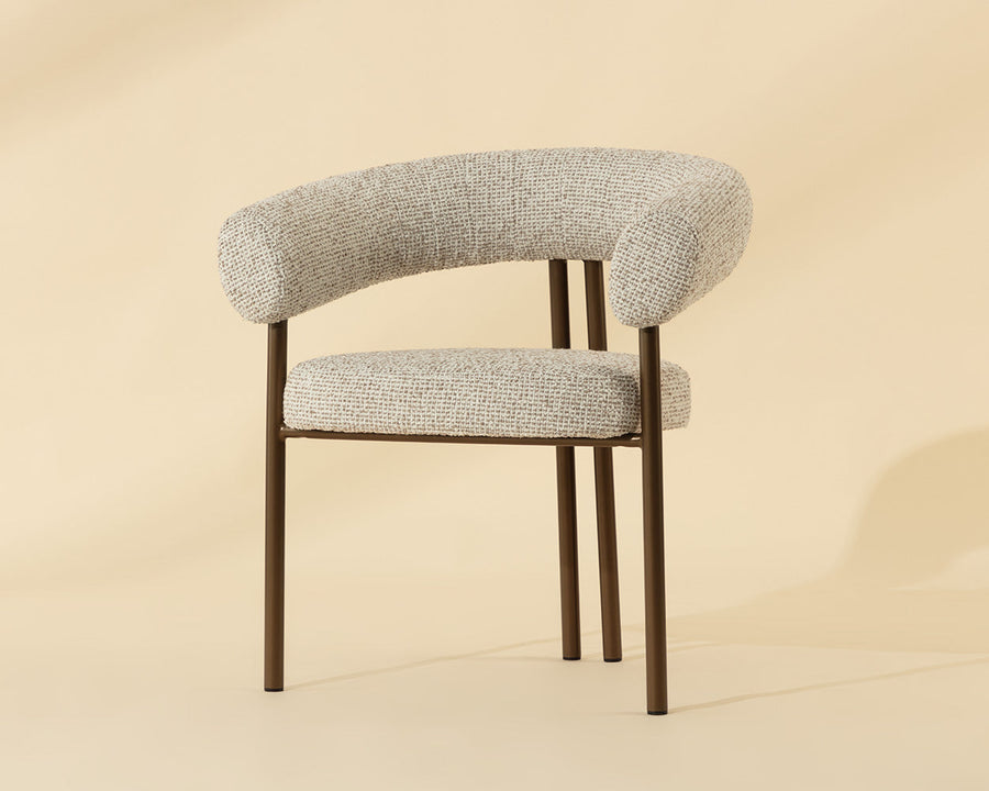 Oniva Dining Armchair - Antique Bronze