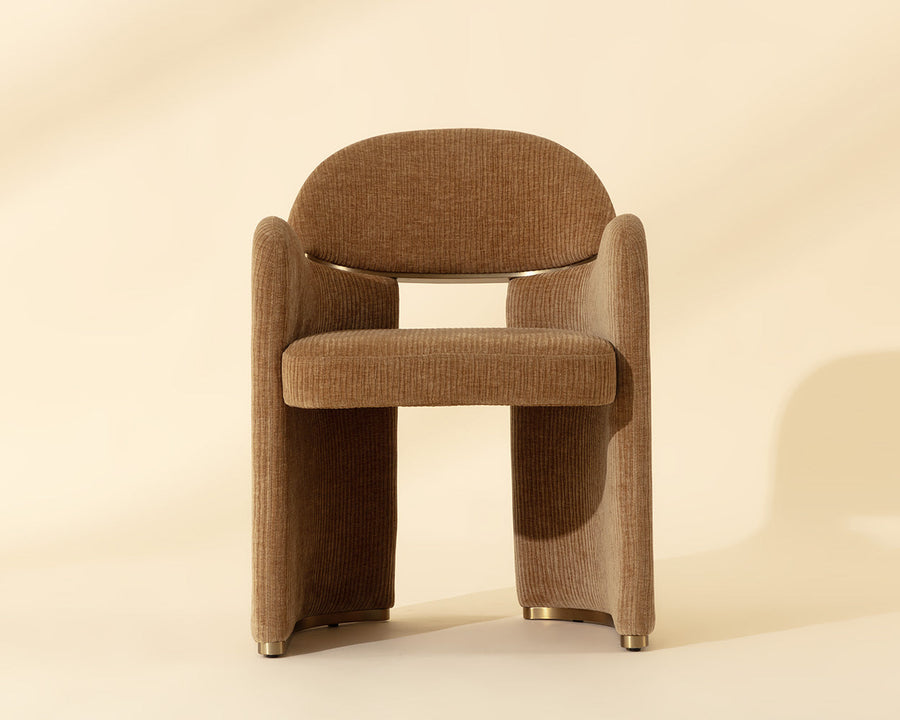 Snowden Dining Armchair-Opera Butterscotch