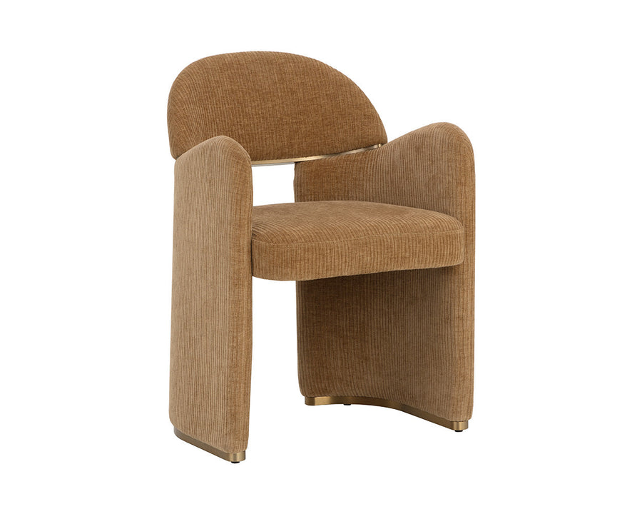Snowden Dining Armchair-Opera Butterscotch