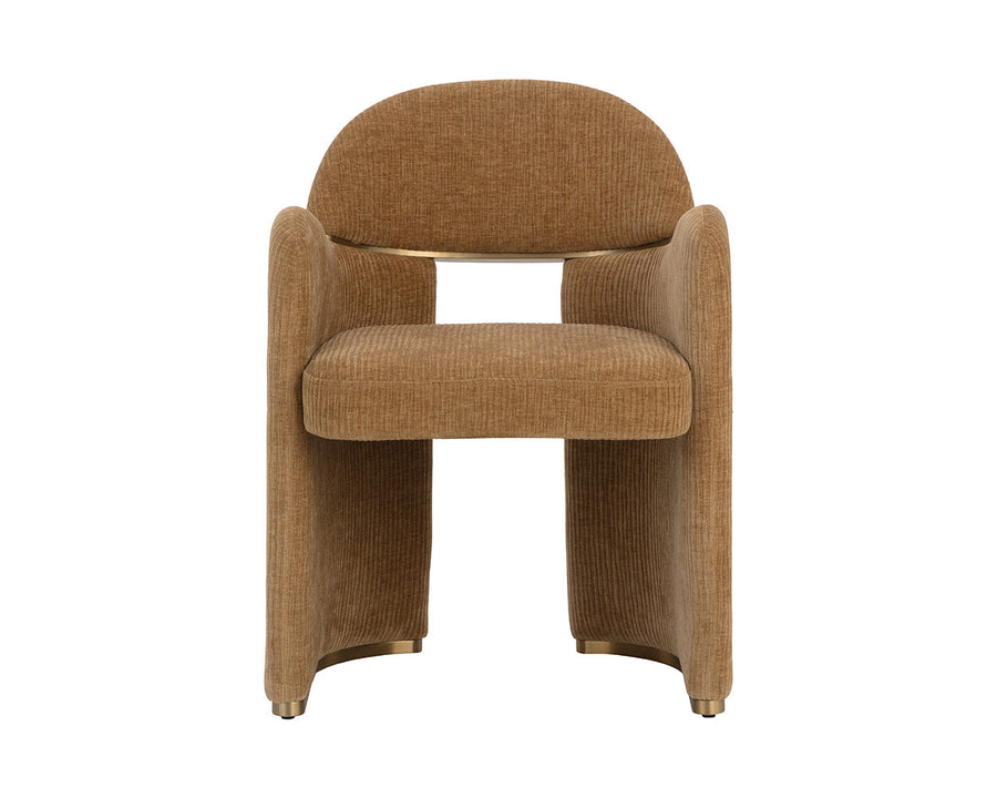 Snowden Dining Armchair-Opera Butterscotch