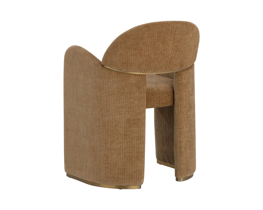 Snowden Dining Armchair-Opera Butterscotch
