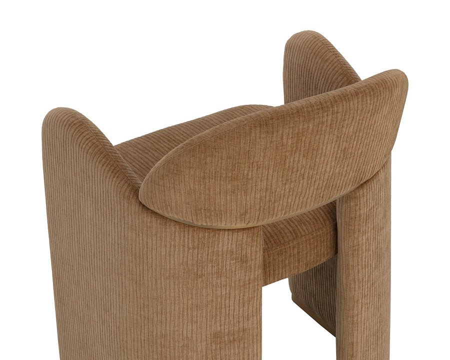 Snowden Dining Armchair-Opera Butterscotch