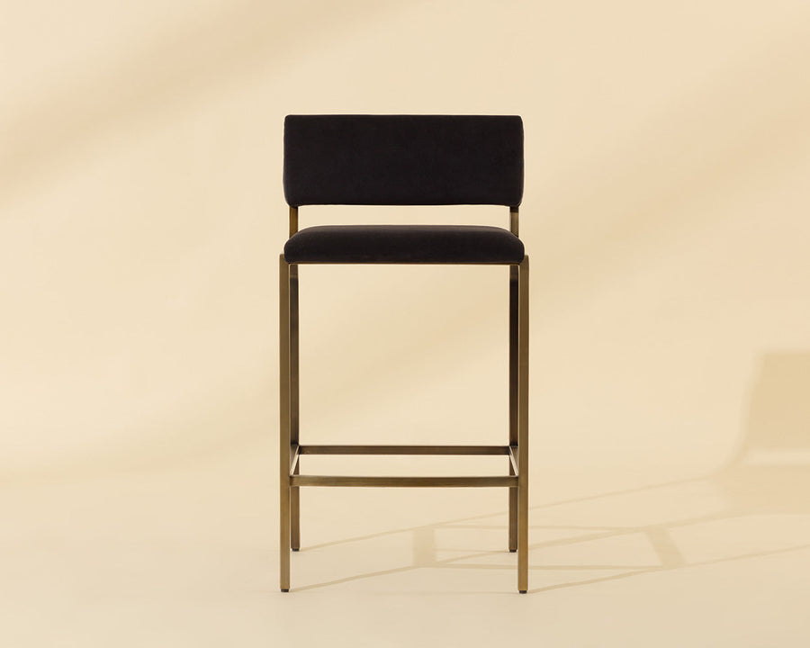 Mori Counter Stool-Abbington Black