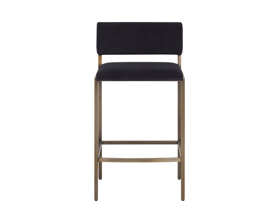 Mori Counter Stool-Abbington Black