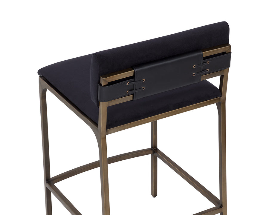 Mori Counter Stool-Abbington Black
