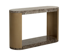 Cavette Console Table - Marble Look
