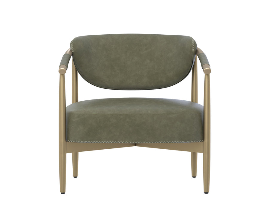 Heloise Lounge Chair-Ivanhoe Pine
