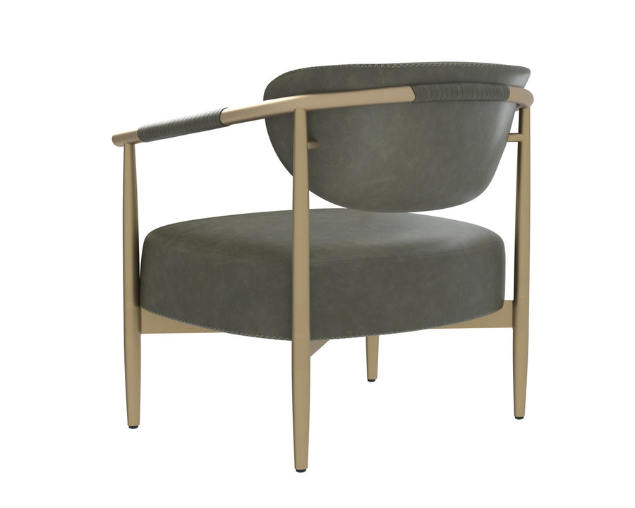 Heloise Lounge Chair-Ivanhoe Pine